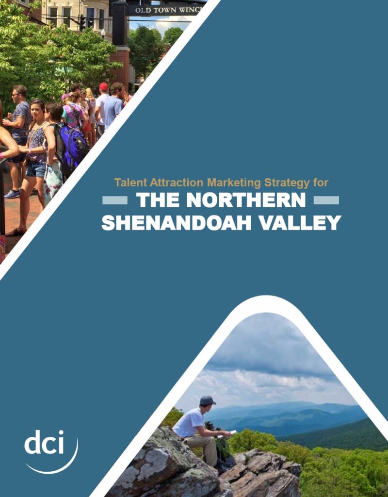 Talent Attraction Marketing Strategy for the Northern Shenandoah Valley cover